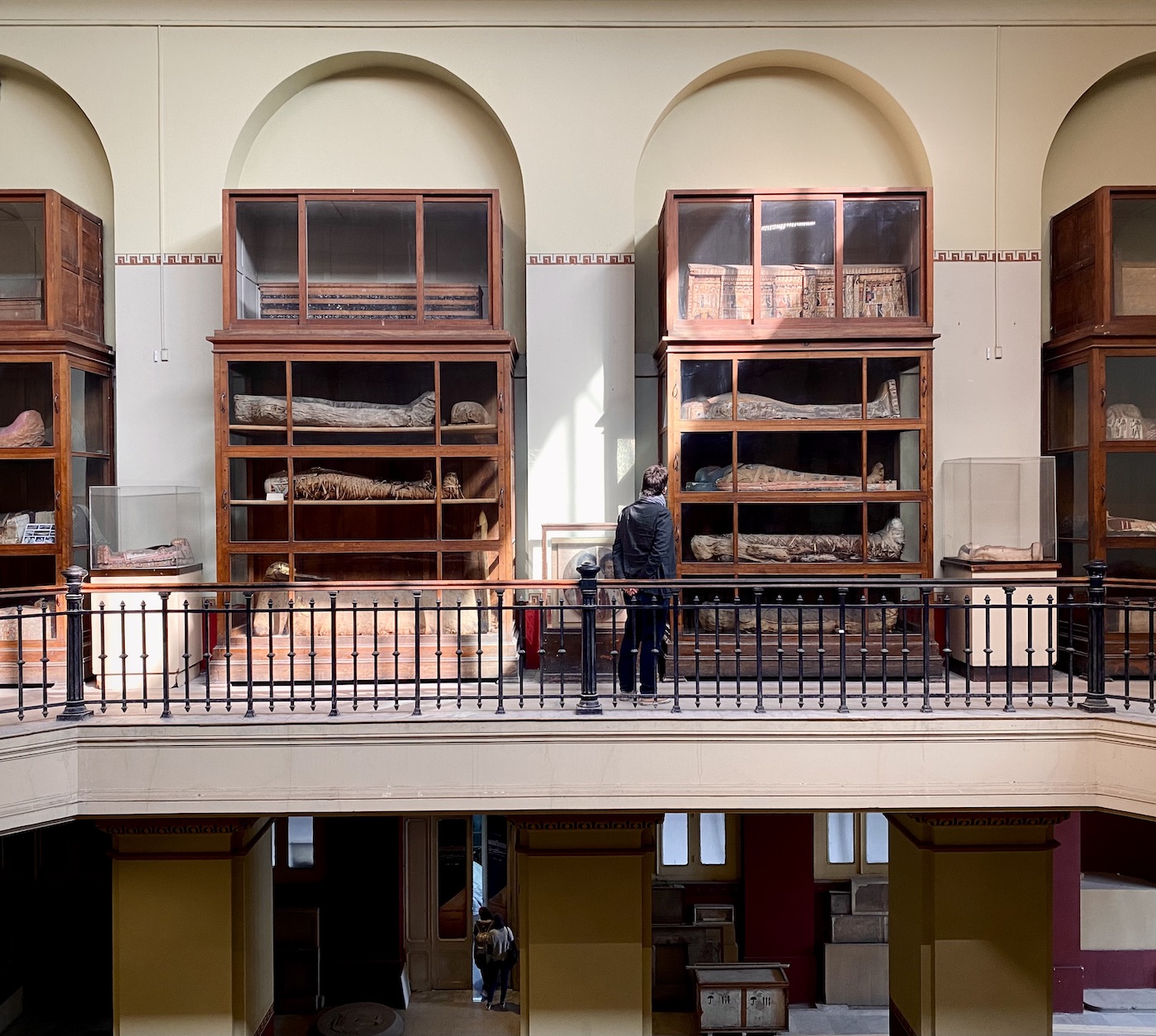 Mummies at the Egyptian Museum in Cairo