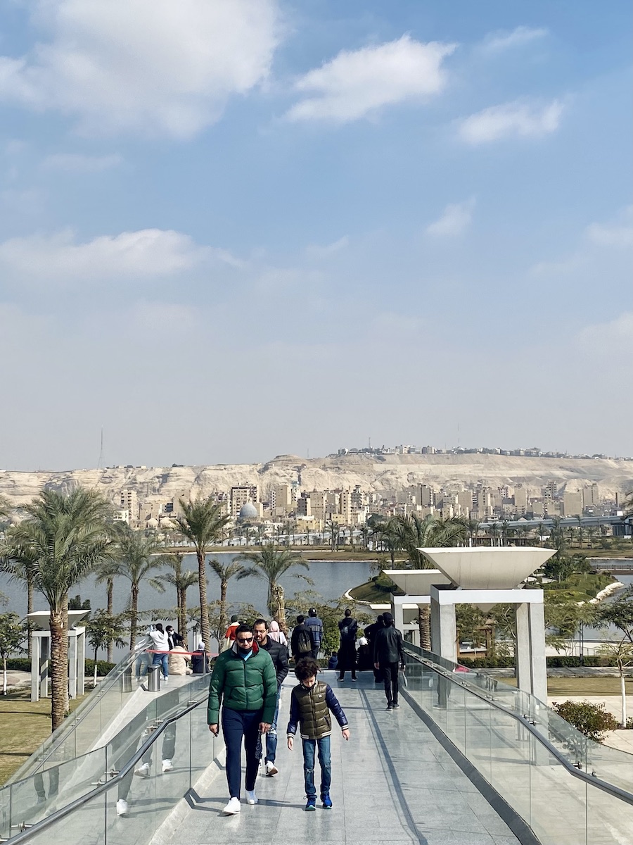 Museum of Egyptian Civilisation exterior, Cairo