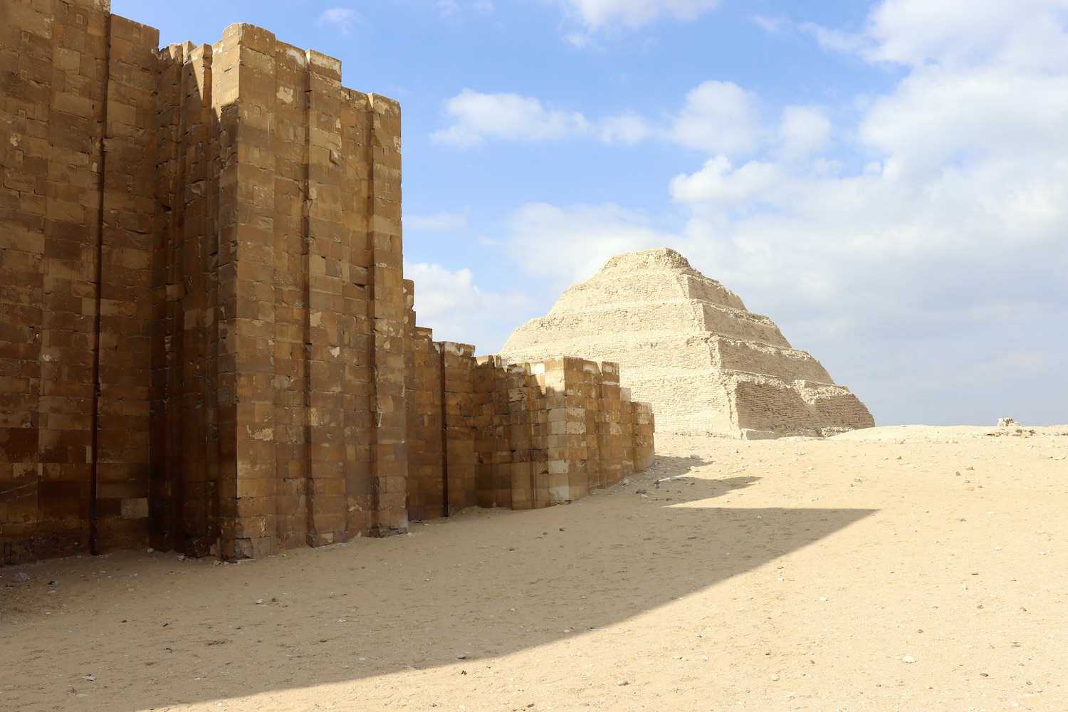 Step pyramid of Djoser and funerary complex