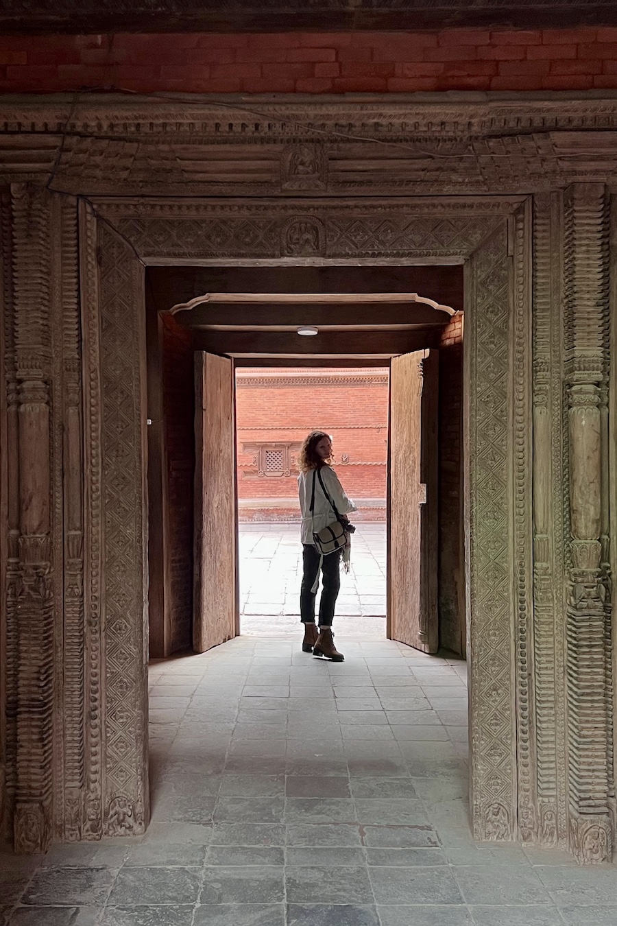 Palace on Kathmandu Durbar Square Nepal