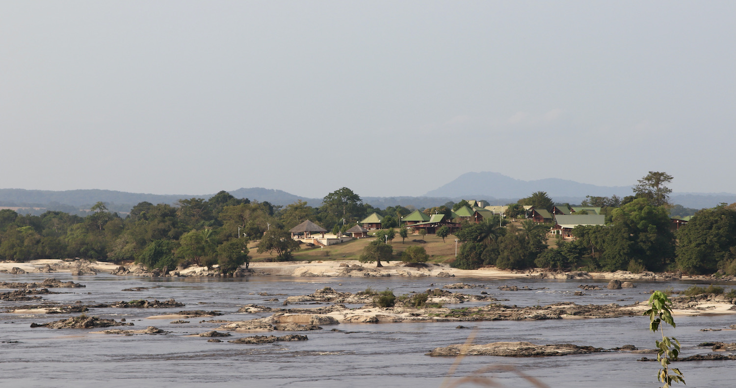 Lope Hotel by the Ogooue river in Gabon