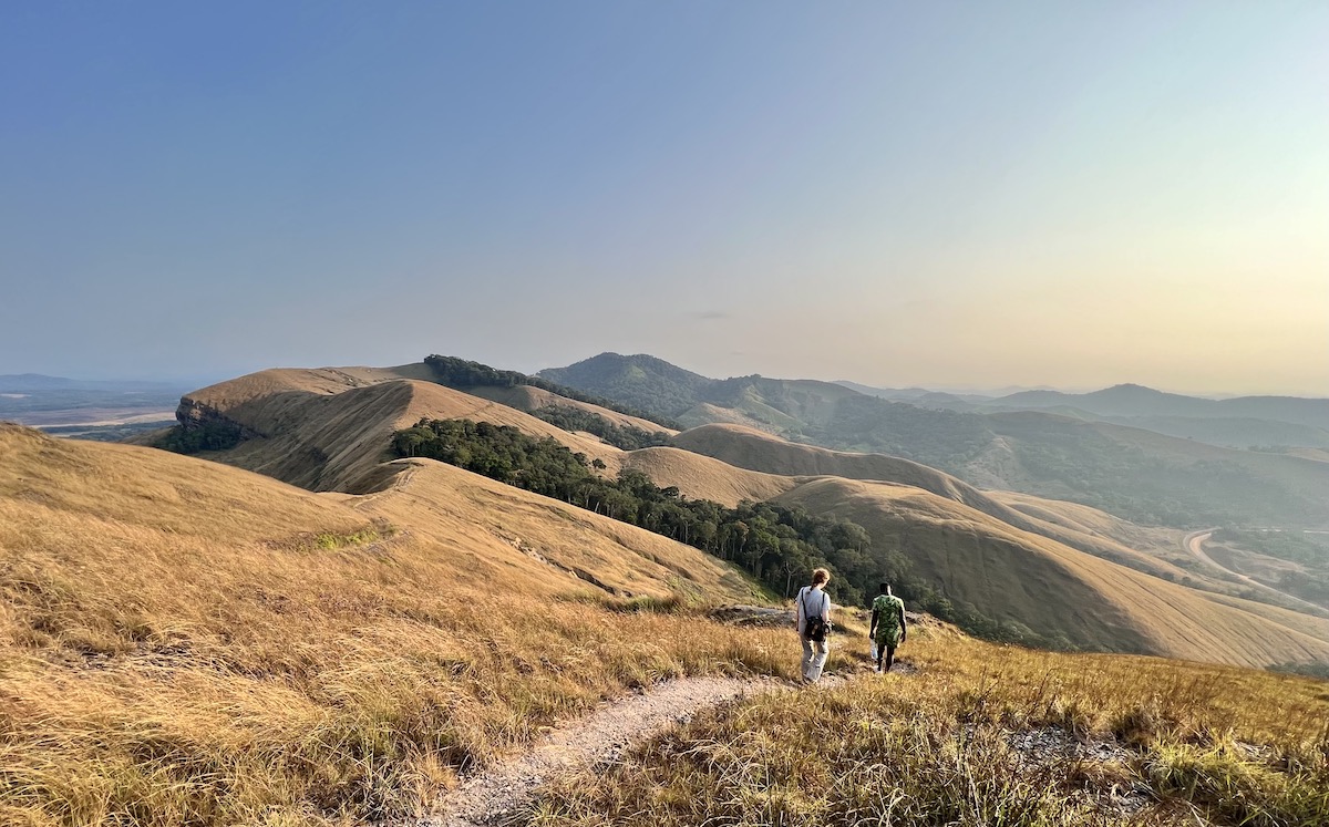 Hiking Mount Brazza Gabon