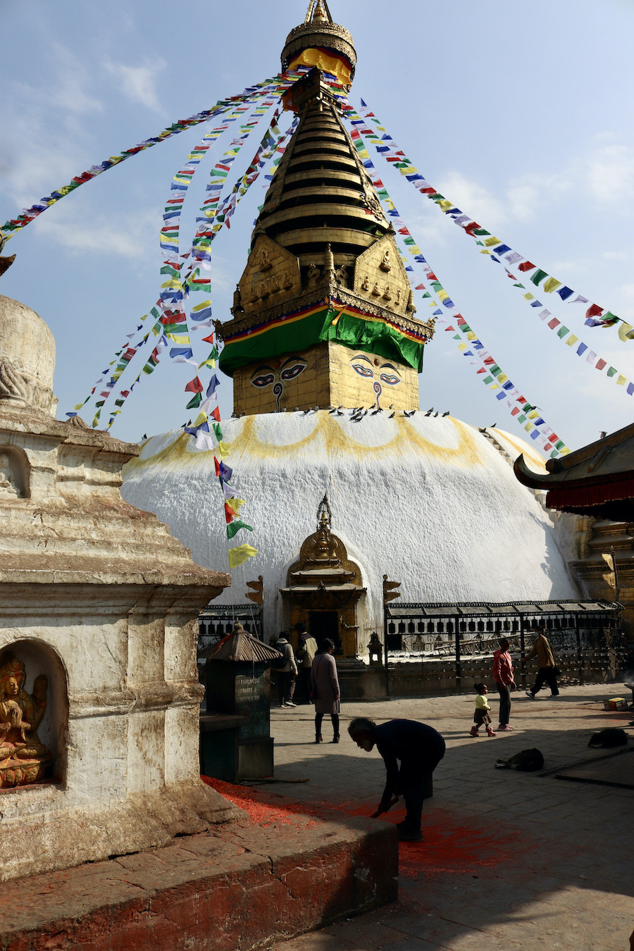 Swayambhunath Stupa kathmandu Nepal